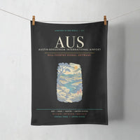 Thumbnail for Austin-Bergstrom International Airport AUS - Black