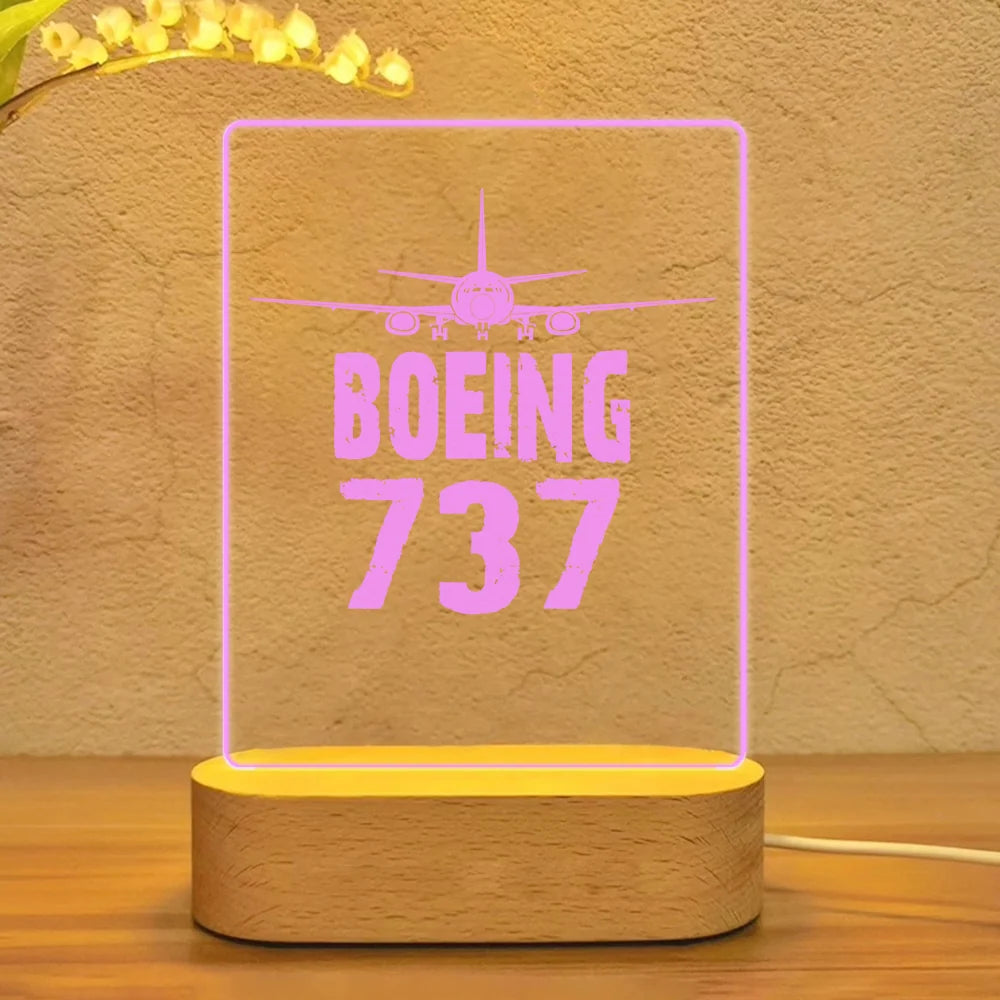 Customisable Boeing 737 Lamp - view 8