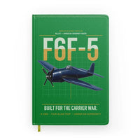 Thumbnail for F6F-5 Hellcat design on green notebook