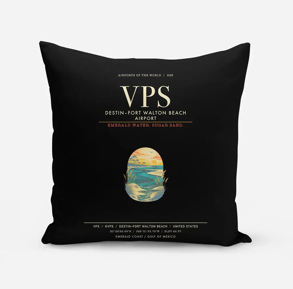 Destin Fort Walton Beach Airport VPS - Black