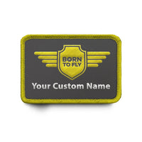 Thumbnail for Customisable Born to Fly Embroidery Patch - view 8