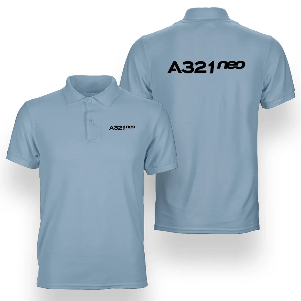 Customisable Airbus A321 Polo Shirt - view 8