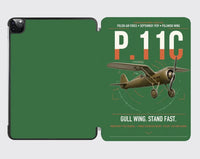 Thumbnail for PZL P.11c design on green ipad tablet case
