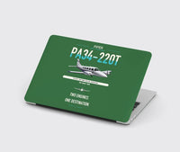 Thumbnail for Piper PA-34-220T Seneca V design on green MacBook case