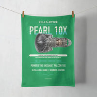 Thumbnail for PEARL 10X design on green towel