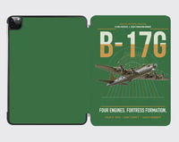 Thumbnail for B-17G Flying Fortress design on green ipad tablet case