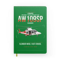 Thumbnail for Leonardo AW109SP GrandNew design on green notebook