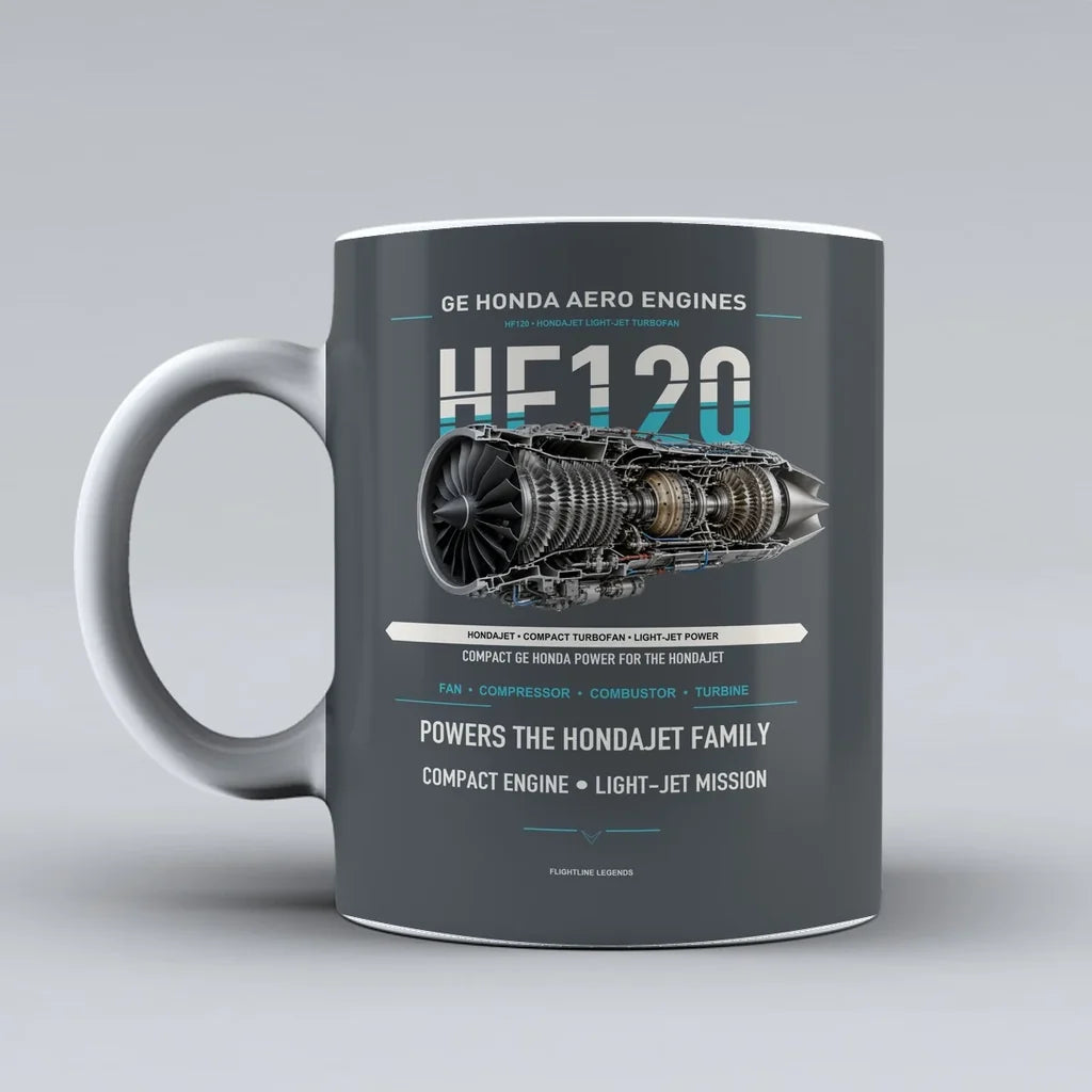 Mug design on gray hf120