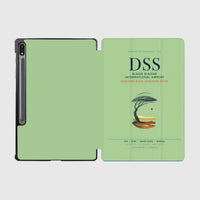 Thumbnail for Blaise Diagne International Airport (DSS) design on light green samsung tablet tablet case