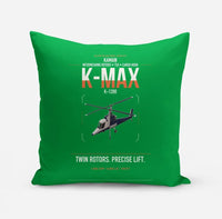 Thumbnail for Kaman K-1200 K-MAX design on green pillow