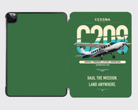Thumbnail for Cessna 208 Caravan design on green ipad tablet case