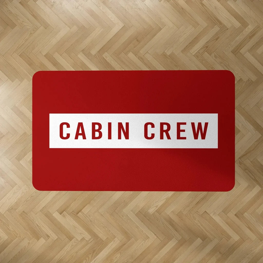Cabin Crew Text Floor Mat - view 8