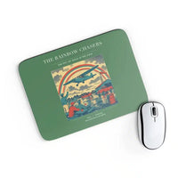 Thumbnail for VINTAGE G4432 - The Rainbow Chasers - Designed Mouse Pads design on green rectangle