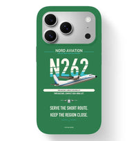 Thumbnail for Nord 262A Case design on green iphone case
