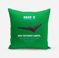 Thumbnail for AgEagle eBee X design on green pillow