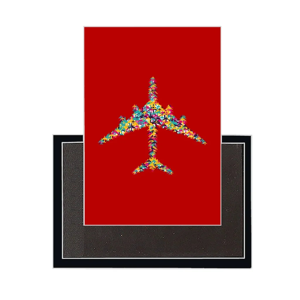 Colourful Airplane Magnet - view 8