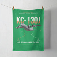 Thumbnail for KC-130J SUPER HERCULES design on green towel