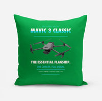 Thumbnail for DJI Mavic 3 Classic design on green pillow