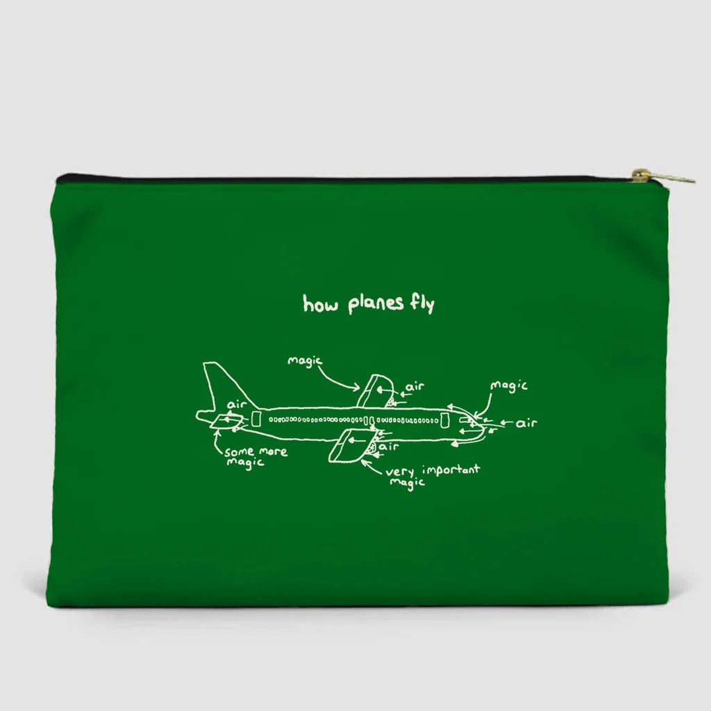 How Planes Fly Zipper Pouch - view 8