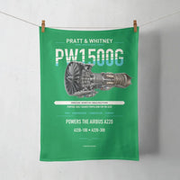 Thumbnail for PW1500G design on green towel
