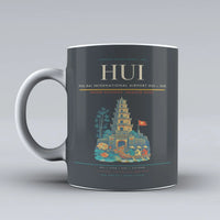 Thumbnail for Bai International Airport HUI — Hue Mug design on gray phu