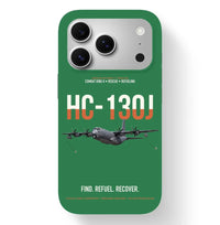 Thumbnail for HC-130J COMBAT KING II design on green magsafe iphone case, for iPhone 17 Pro
