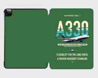 Thumbnail for Airbus A330-200 design on green ipad tablet case
