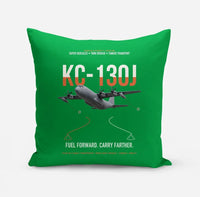 Thumbnail for KC-130J SUPER HERCULES design on green pillow