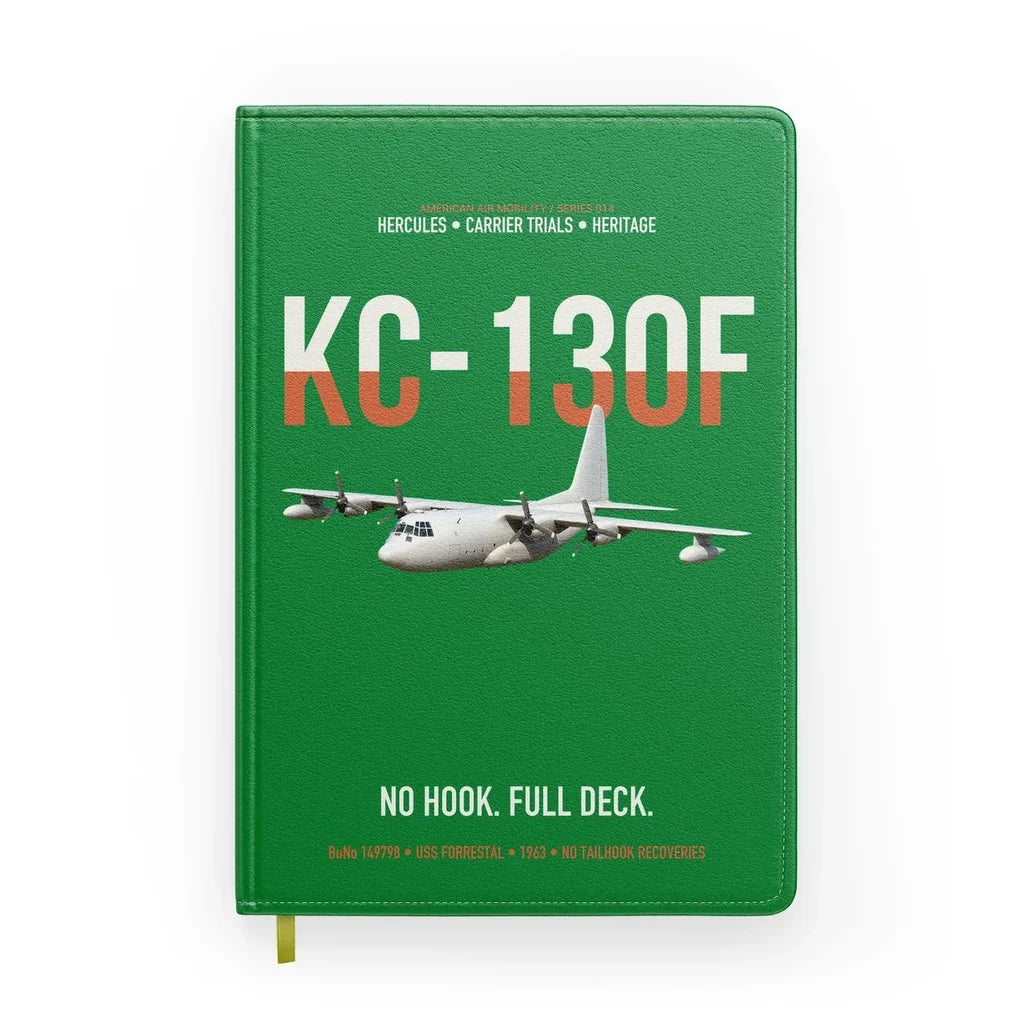 KC-130F BuNo 149798 design on green notebook