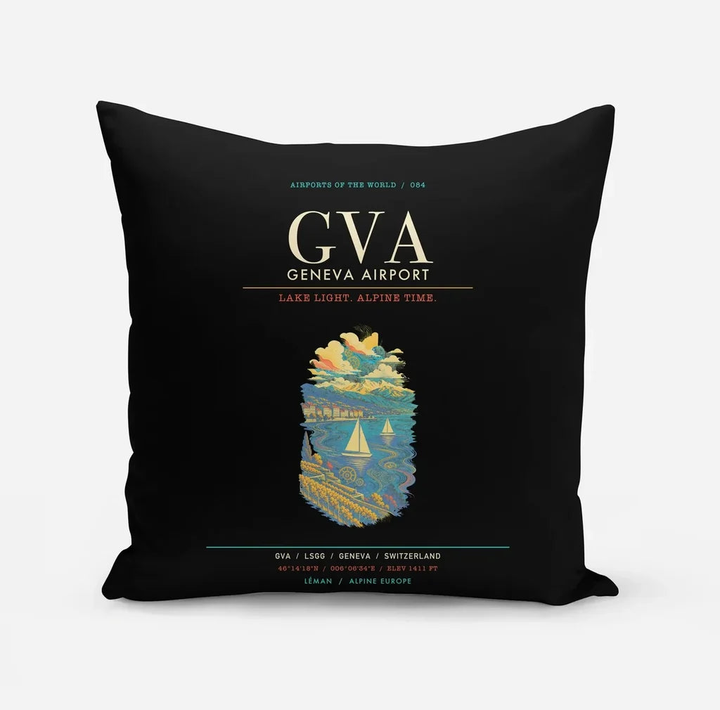 Geneva Airport GVA - Black