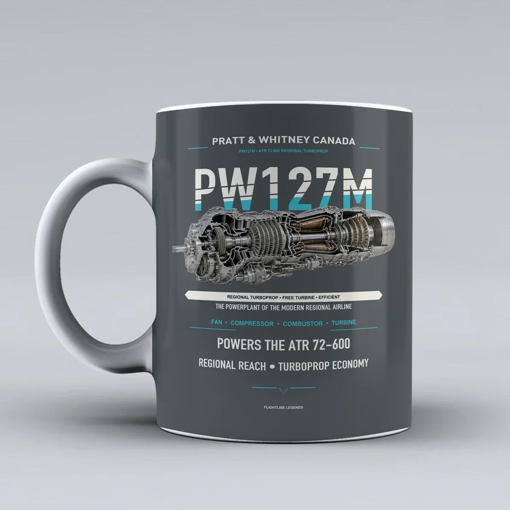 Mug design on gray pw127m