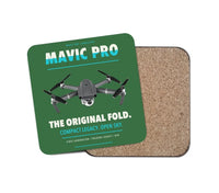 Thumbnail for DJI Mavic Pro design on green 1 piece coaster