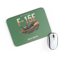 Thumbnail for F-15E Strike Eagle design on green rectangle mouse pad
