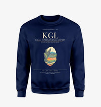 Thumbnail for Kigali International Airport KGL Sweatshirt - Navy Blue