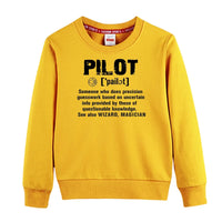 Thumbnail for Pilot [Noun] Sweatshirt - view 8