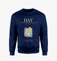 Thumbnail for Jose Marti International Airport Havana HAV Sweatshirt - Navy Blue