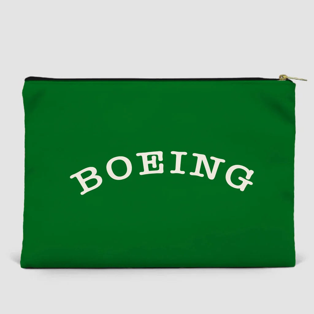 BOEING Text Zipper Pouch - view 8