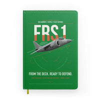 Thumbnail for British Aerospace Sea Harrier FRS.1 design on green notebook
