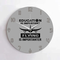 Thumbnail for Flying is Importanter Wall Clock - view 8