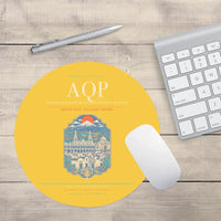 Thumbnail for Rodriguez Ballon International Airport AQP Mouse-Pad Round - Yellow