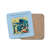 Thumbnail for The Air Ambulance Run - Designed Coasters design on light blue 1-piece