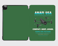 Thumbnail for Parrot ANAFI USA design on green ipad tablet case