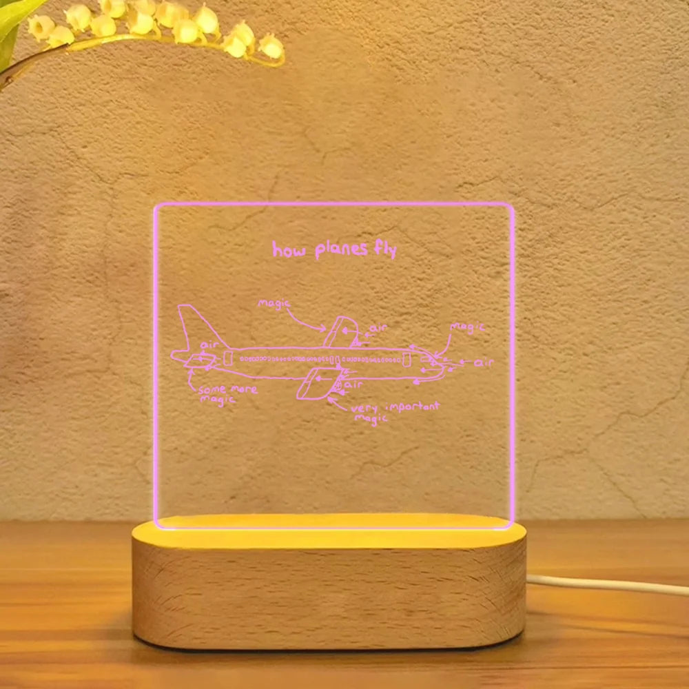 Customisable How Planes Fly Lamp - view 8
