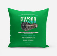 Thumbnail for PW300 design on green pillow