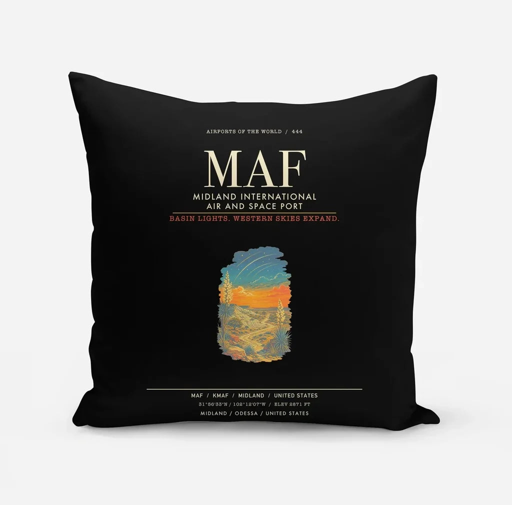 Midland International Air and Space Port MAF - Black