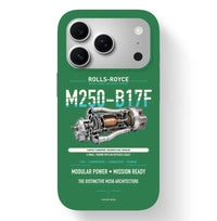Thumbnail for M250-B17F Case design on green iphone case