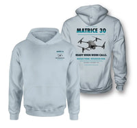 Thumbnail for DJI Matrice 30 design on light blue hoodie