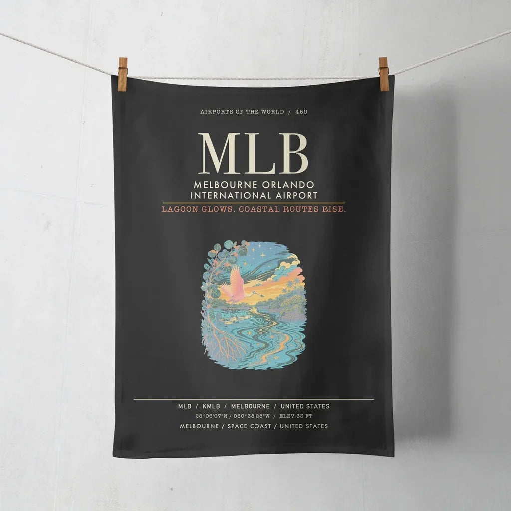 Melbourne Orlando International Airport MLB - Black