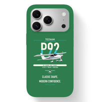 Thumbnail for Tecnam P92 Echo MkII design on green magsafe iphone case, for iPhone 17 Pro