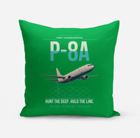 Thumbnail for P-8A Poseidon design on green pillow
